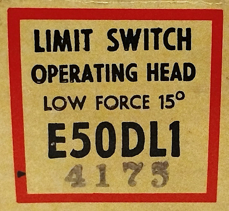 Cutler-Hammer E50DL1 Rotary Gear Limit Switch Operating Head Only