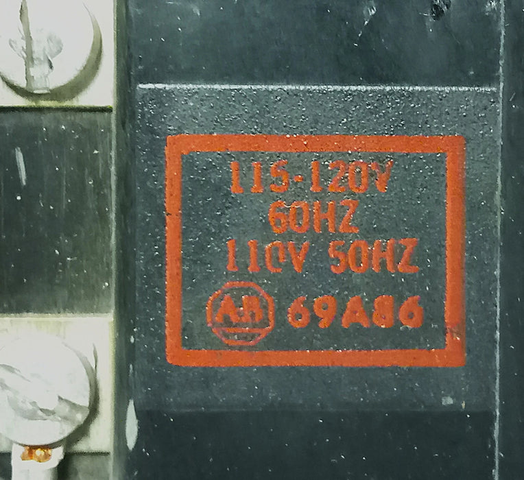 Allen-Bradley 509-TOD Non-Reversing Starter w/ 110/120 V AC Coil and W39 Heaters