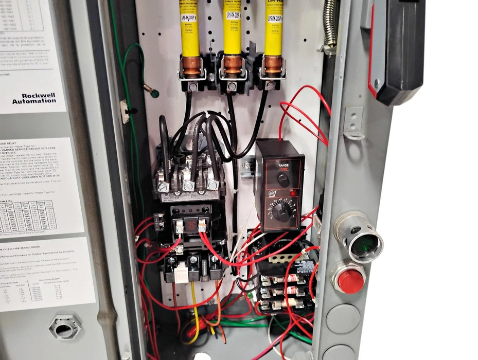 Allen-Bradley 512-BJB-6P-25R 480 V 10 HP NEMA Size 1 3R/4/12 Combination Starter