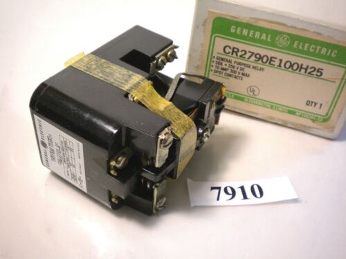 GE General Purpose Relay CR2790E100H25250 VDC Coil 10A