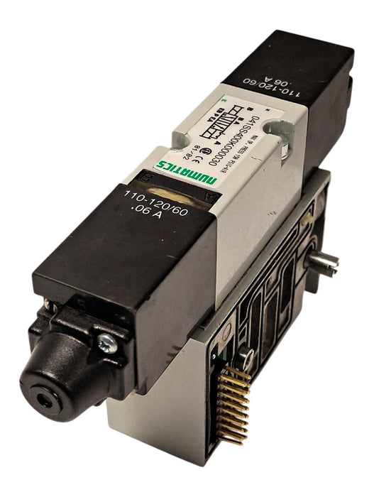 Numatics 041SS400K000030 110/120 V AC 150 psig Solenoid Valve w/ Manifold