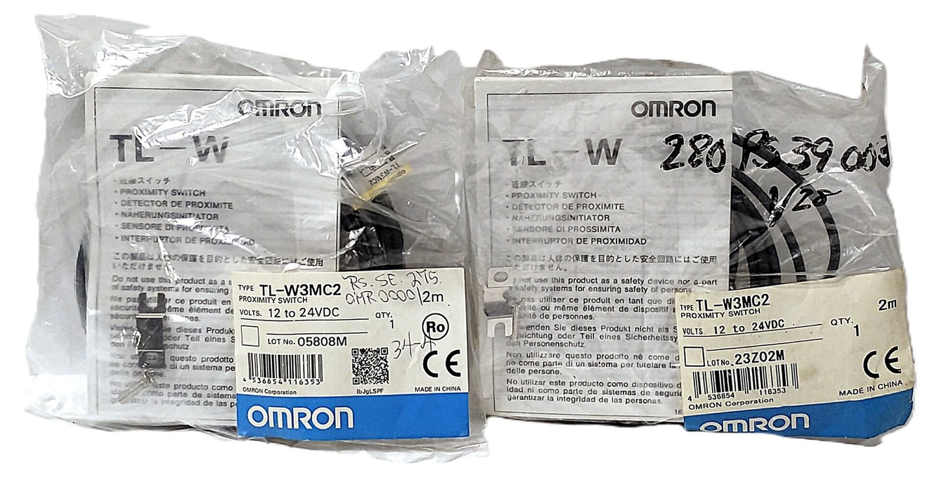 Omron TL-W3MC2 12-24 V DC Inductive Proximity Sensor