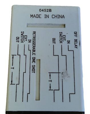 Magnecraft TDRSRXP-24V Adjustable Off Delay/One Shot Time Delay Relay