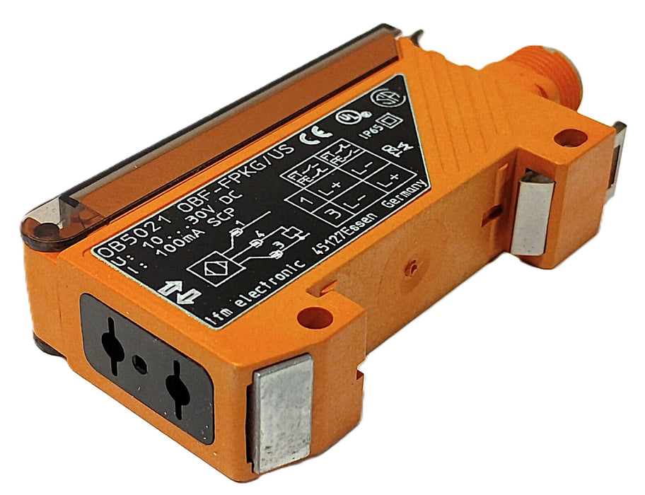 Efector OBF-FPKG/US-100 OBG5021 10-30 V DC Fiber Optic Amplifier