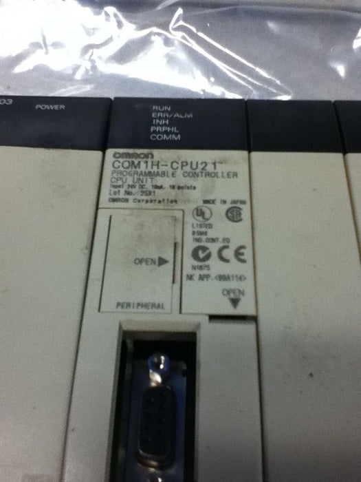 Omron CQM1H-CPU21 Programmable Controller- No Box