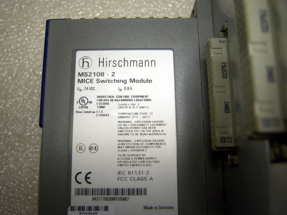 Hirschmann MICE Switching Module MS2108-2