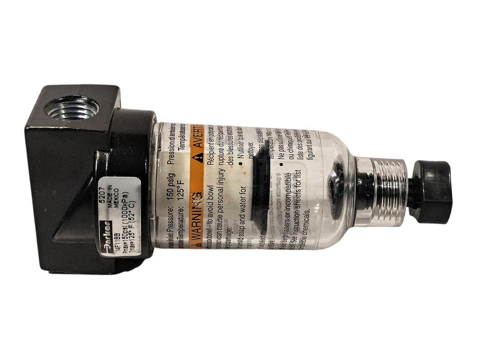 Parker 14F11BB 150 psi 24 SCFM Compressed Air Filter Assembly w/ 1/4 in NPT