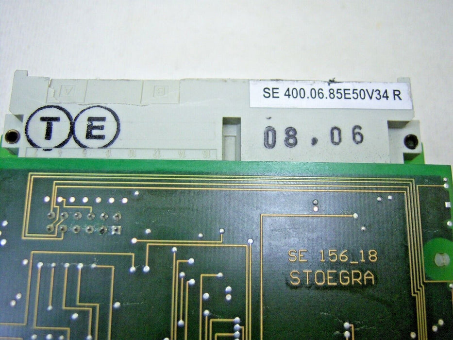 Stoegra Stepper Drive SE 400.06.85E50V34R Amplifier Board