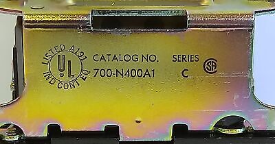 Allen-Bradley 700-N400A1 Industrial Control Relay w/ 120 V AC 50/60 Hz Coil