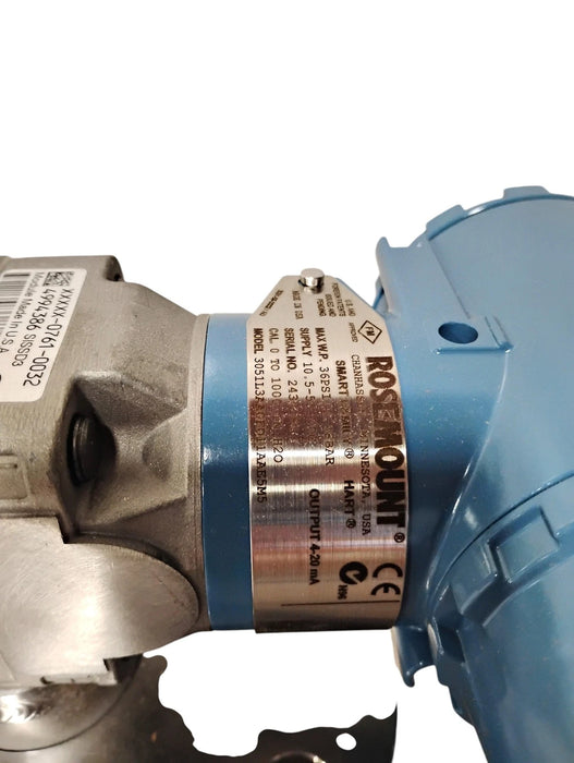 Emerson Rosemount 3051L3AA0FD11AAE5M5 0-1000IN H2O 36PSI Liquid Level Transmiter