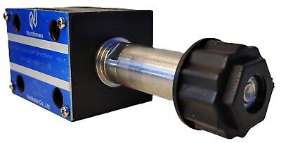Northman SWH-G02-C2B-D24-20 310 Bar 63 LPM Solenoid Operated Directional Valve