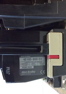 Allen-Bradley 505-BOD Size 1 Reversing Starter w/ 42185-800-01 Overload Relay