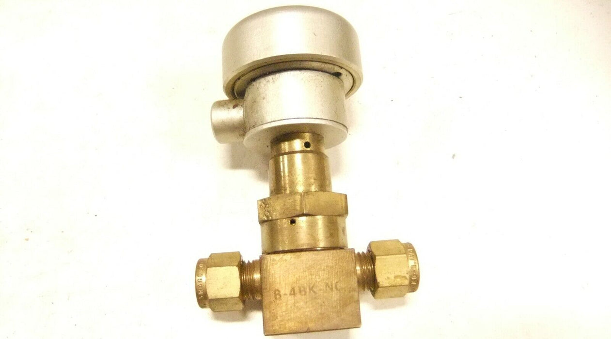 Nupro Valve Air Actuated B-4BK-NC
