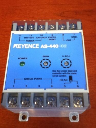 KEYENCE AS-440-02 AMPLIFIER