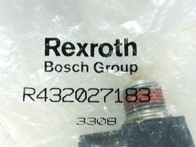 Bosch Rexroth R432027183 3/8 NPT Manual Flow Control Valve