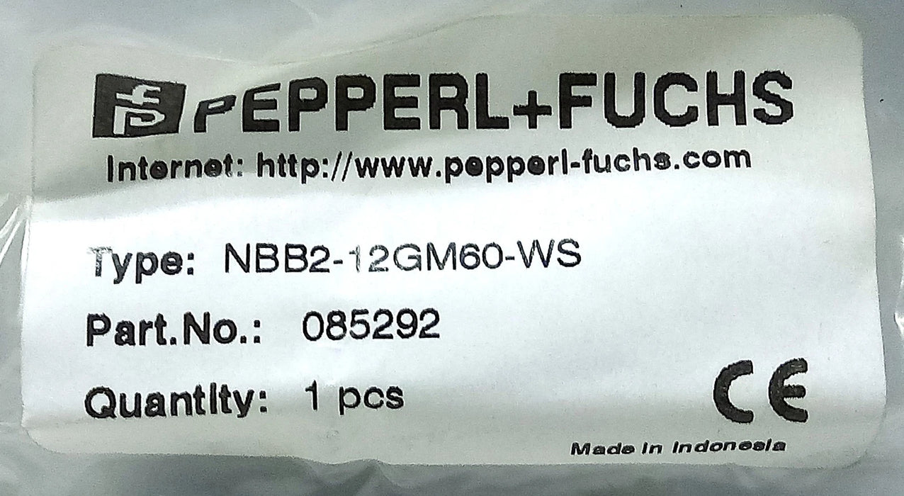 Pepperl Fuchs NBB2-12GM60-WS 085292 20-250 V DC Inductive Proximity Sensor