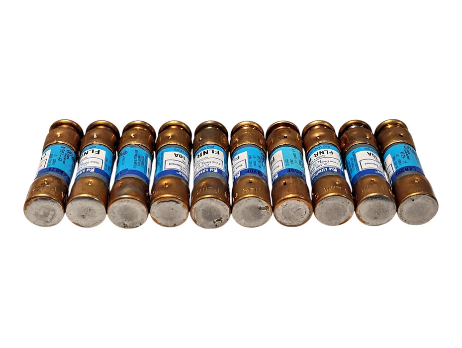 Littelfuse FLNR-10 250 V AC 10 A Class RK5 Current-Limiting Time-Delay Fuses