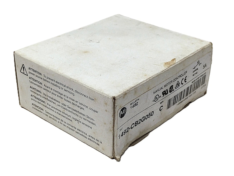 Allen-Bradley 1492-CB2-G050 480Y/277V AC 5 A 2-Pole Supplementary Protector