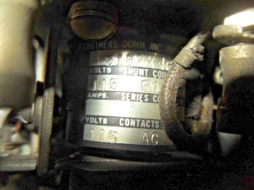 1 STRUTHERS-DUNN 51BXX46 115V RELAY