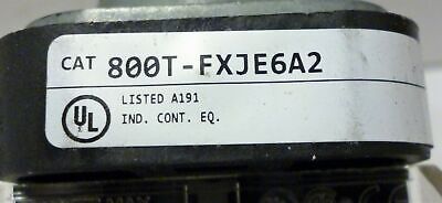 Allen-Bradley 800T-FXJE6A2 Push/Pull Emergancy Stop / E-Stop Button