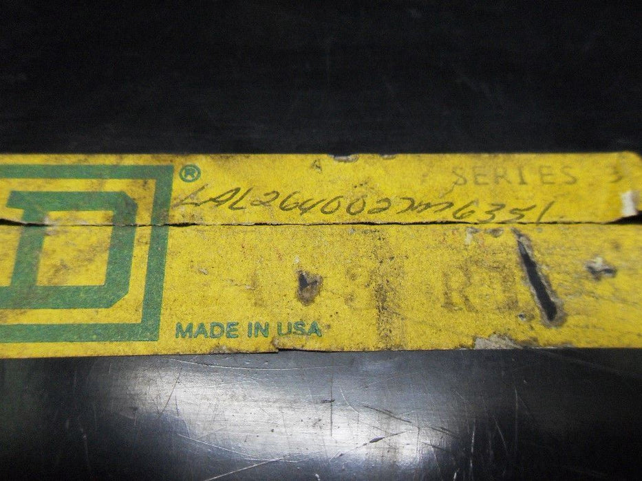Square D LAL2640027M6351 Circuit Breaker 400A