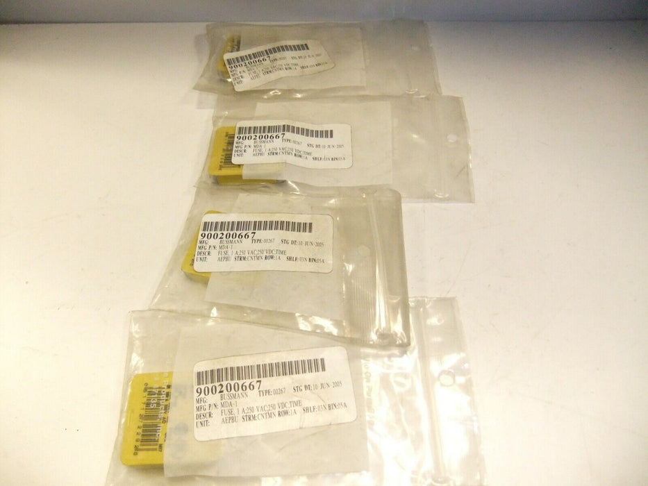 20 Bussmann MDA-1 Fuses