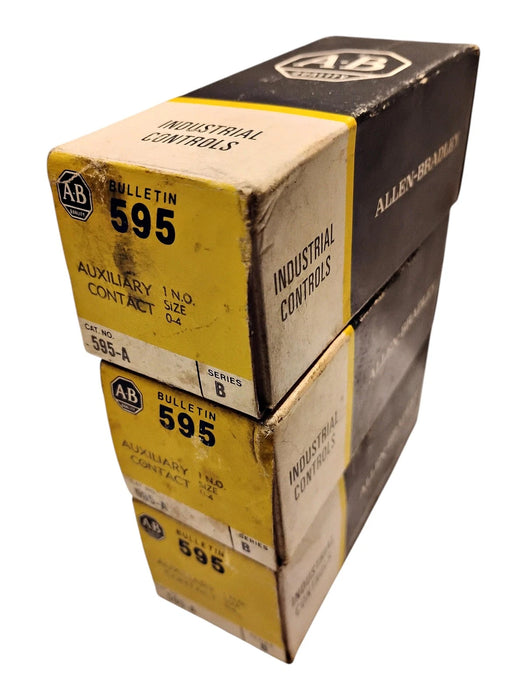 Allen-Bradley 595-A Ser B 600 V AC Auxiliary Contact for NEMA Size 0-5 Contactor