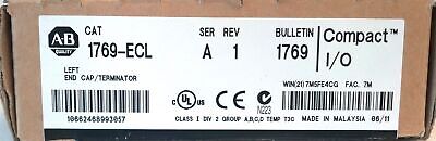 Allen-Bradley 1769-ECL Ser A Rev 1 CompactLogix Left End Cap Terminator