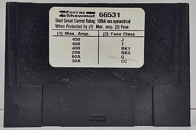 Ferraz Shawmut 66531 Power Distribution Block