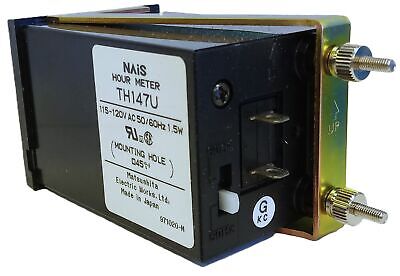Matsushita Electric TH-147U 110-120V 6 Digit Hour Meter