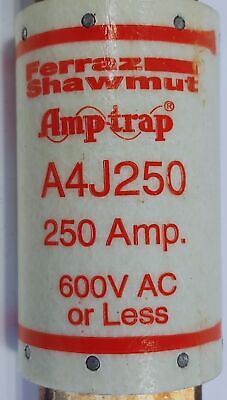 Ferraz Shawmut A4J250 AmpTrap 600VAC/300VDC 250 A Class J Current-Limiting Fuse