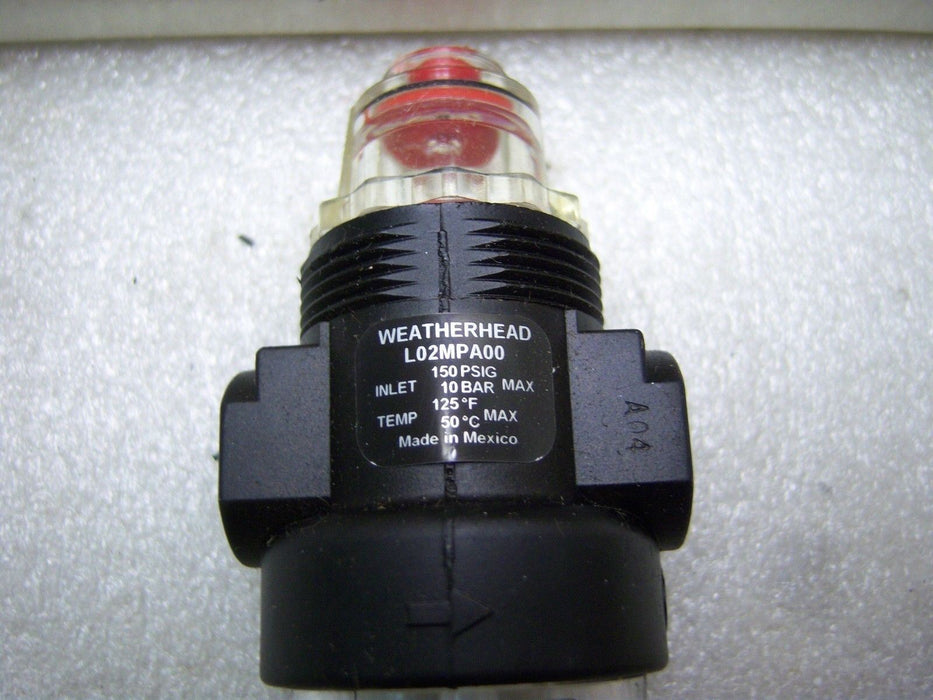 Weatherhead L02MPA00 Lubricator 1/4"