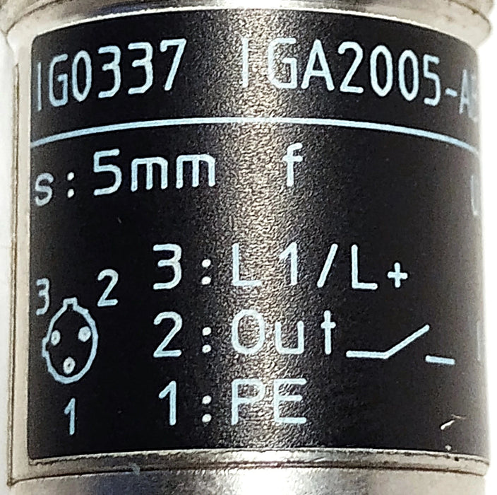 Efector IGA2005-ABOA/SL/LS-100AK IG0337 20-250 V Inductive Proximity Sensor