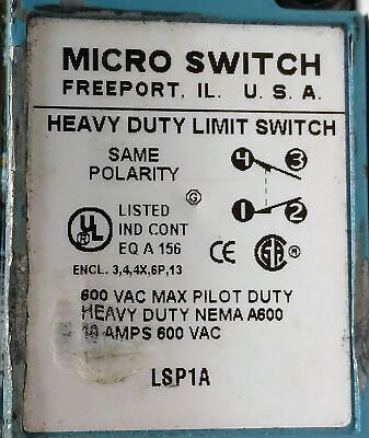 Honeywell LSP1A Side Rotary Heavy Duty Limit Switch