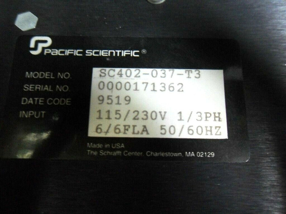 Pacific Scientific SC402-037-T3 Servo Control