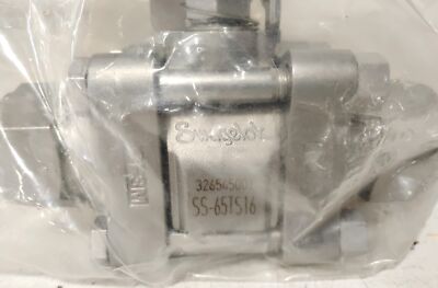 Swagelok SS-65TS16 1 in 2200 PSIG Stainless Steel Ball Valve Assembly