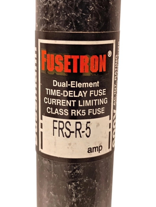 Bussmann FRS-R-5 600 V AC 5 A Class RK5 Current-Limiting Time-Delay Fuse