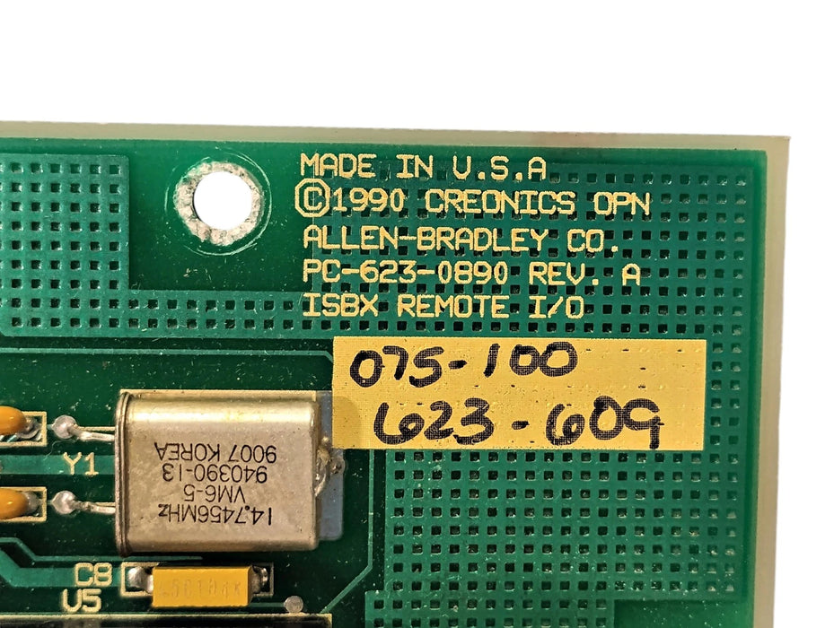 Allen-Bradley PC-623-0890 Rev A Remote I/O Printed Circuit Board