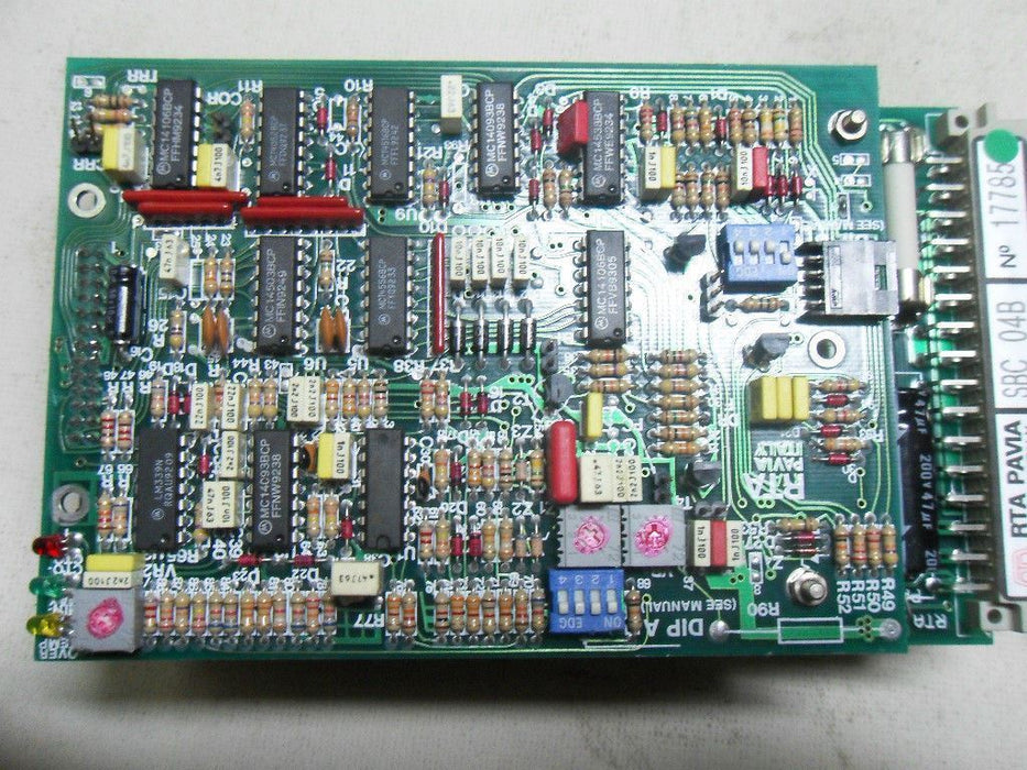 1 RTA PAVIA SBC-04B DRIVE