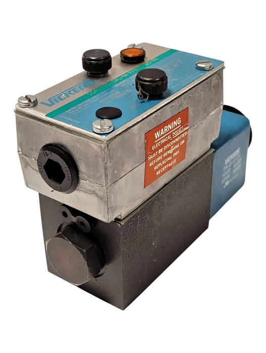Vickers DG4V-3S-OAL-M-FPBWL-B5-60 100 bar Solenoid Valve w/ 110/120 V AC Coil