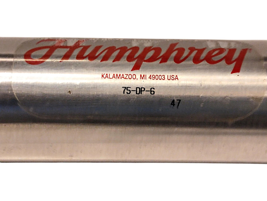 Humphrey 75-DP-6 Double-Acting Pneumatic Cylinder