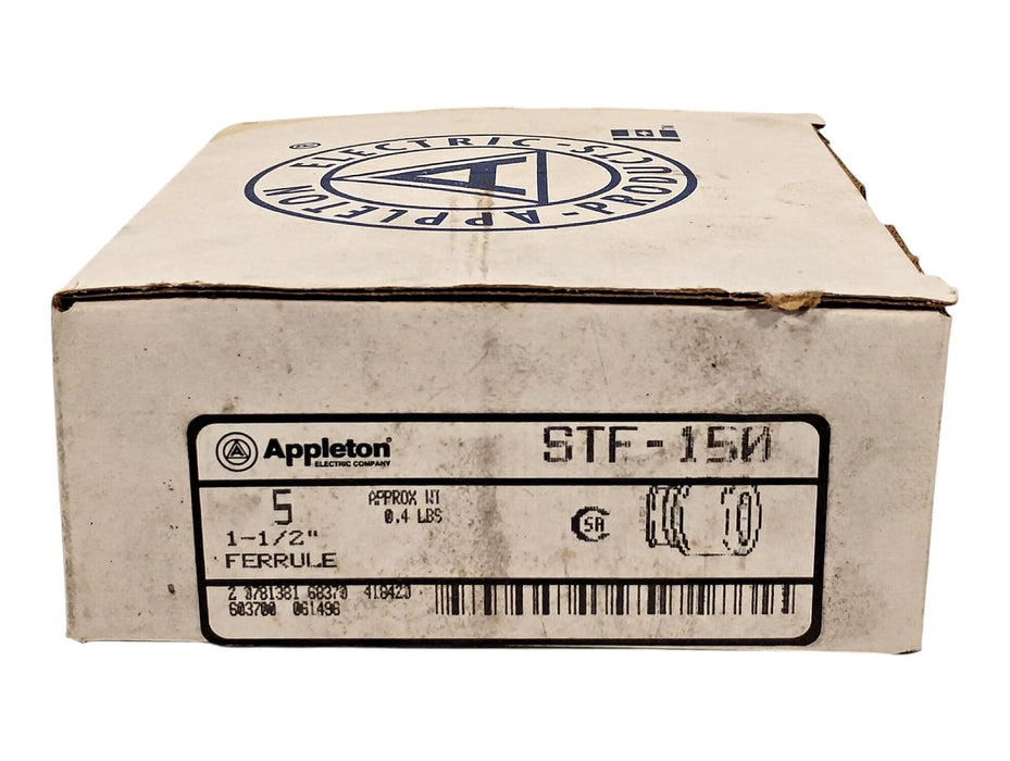 Appleton STF-150 1-1/2 in Liquidtight Ferrule Conduit Fitting