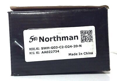 Northman SWH-G03-C2-D24-20-N 24 VDC Hydraulic Solenoid Directional Control Valve