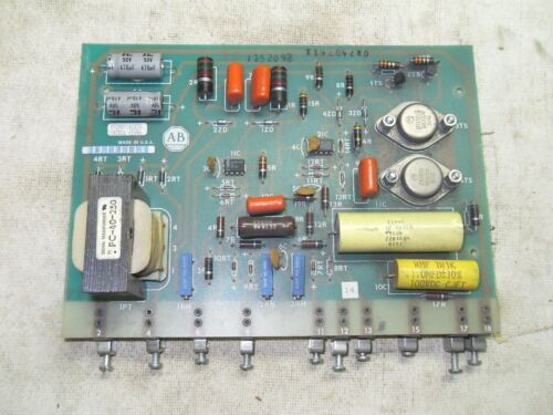 1 Allen-Bradley 102826 REV 06 PC BOARD