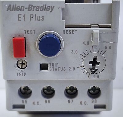 Allen-Bradley 193-EECB 1-5A Adjustable Overload Protection Relay