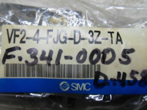 SMC VF24FJGD3ZTA Solenoid Valve 24VDC