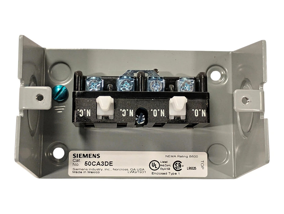 Siemens 50CA3DE 600 V AC 5 A NEMA 1 Start/Stop Pushbutton Control Station