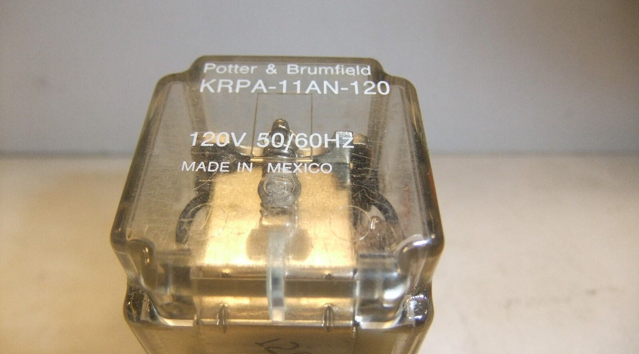 Potter & Brumfield Relay and Base KRPA-11AN-120