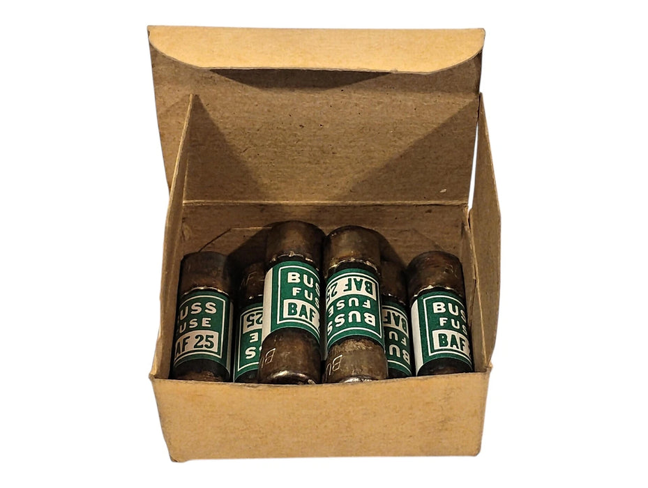 Bussmann BAF-25 250 V AC 25 A Non-Current-Limiting Fast-Acting Fuses