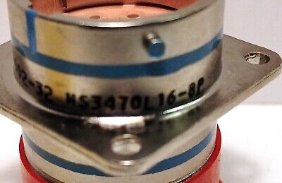 ITT Cannon MS3470L16-8P 16 Pin Female Connector
